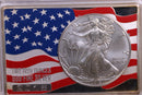 2018 American Silver Eagle, Encased in 1 Troy Ounce Bar., Store Sale