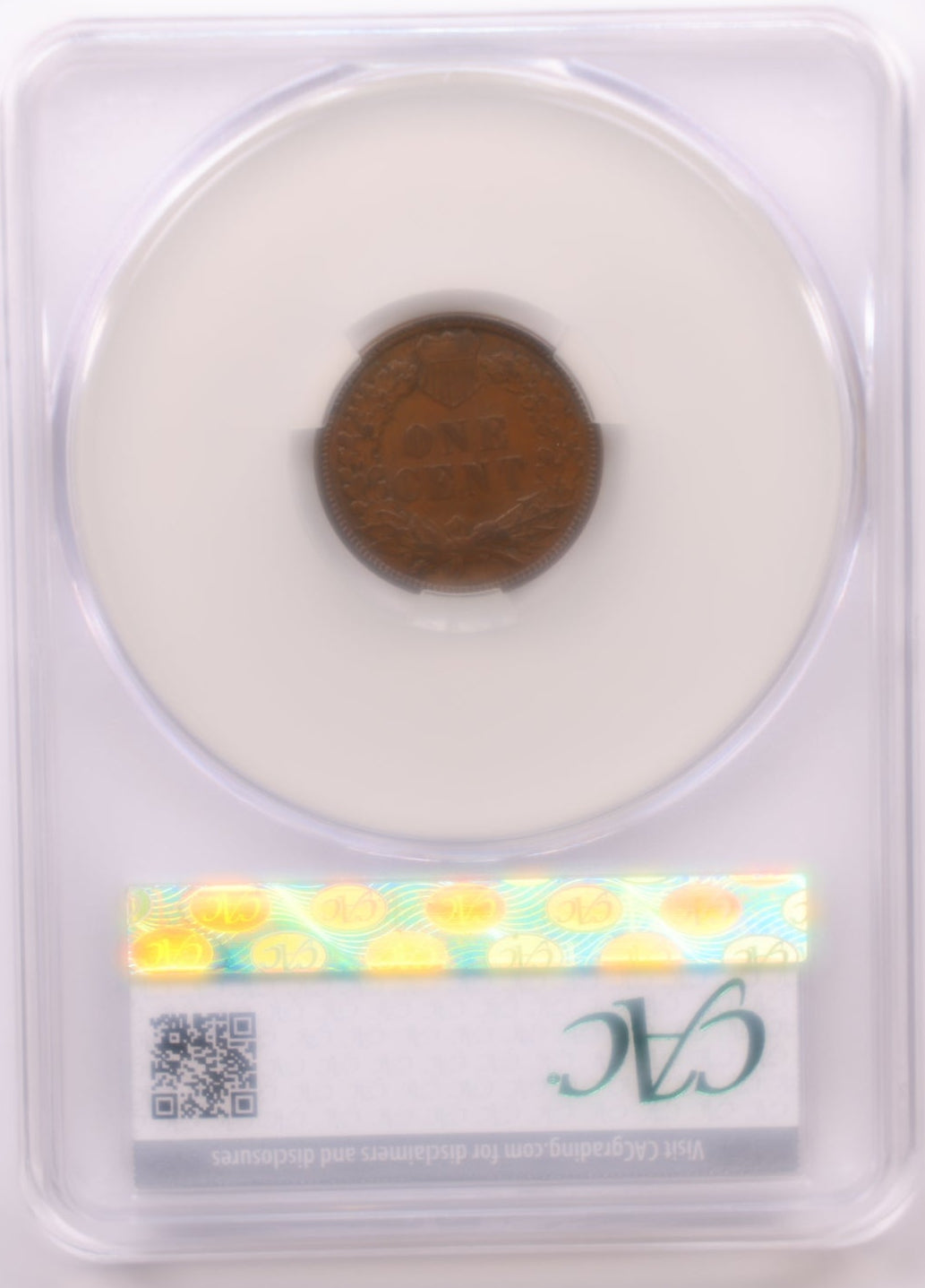 1886 Indian Head Small Cents, CAC XF-40, Type-2, Circulated Coin, Store #CT014.