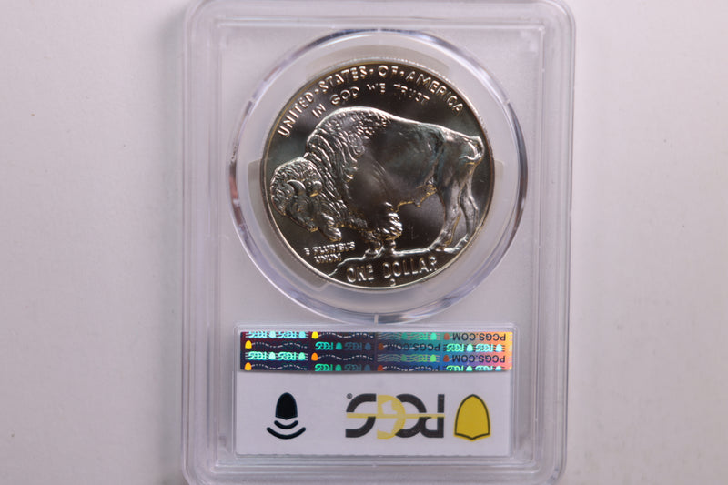 2001-D $1., Buffalo, Silver Dollar Commemorative., PCGS MS-69.,