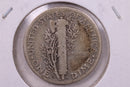 1925-D Mercury Silver Dime., Very Fine, Store