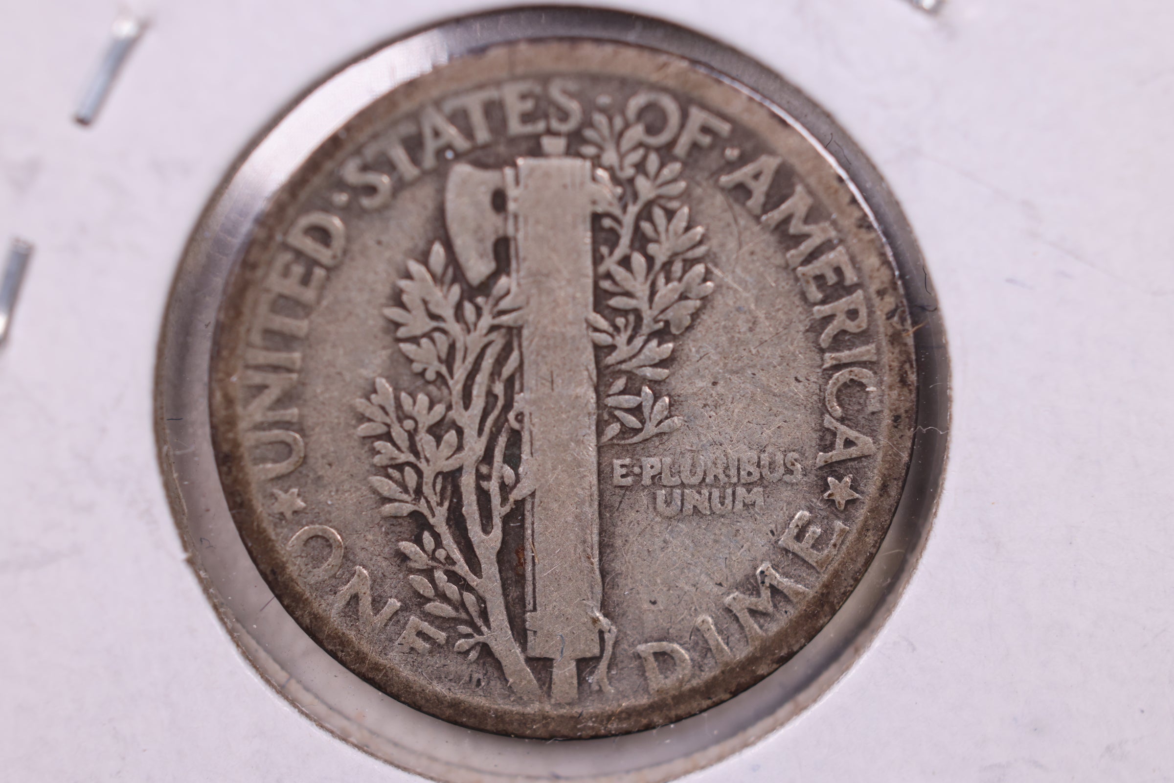 1925-D Mercury Silver Dime., Very Fine, Store  #19873