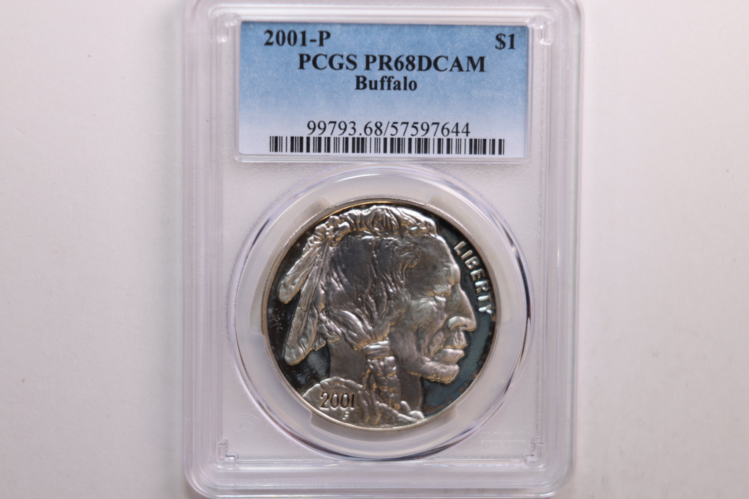 2001-D $1 Buffalo Commemorative, PCGS MS-69, Store  #GMC258
