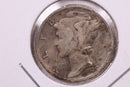 1925-D Mercury Silver Dime., Very Fine, Store