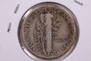 1925-D Mercury Silver Dime., Very Fine, Store