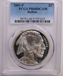 2001-P, $1 Buffalo Silver Commemorative, PCGS PR68, Store