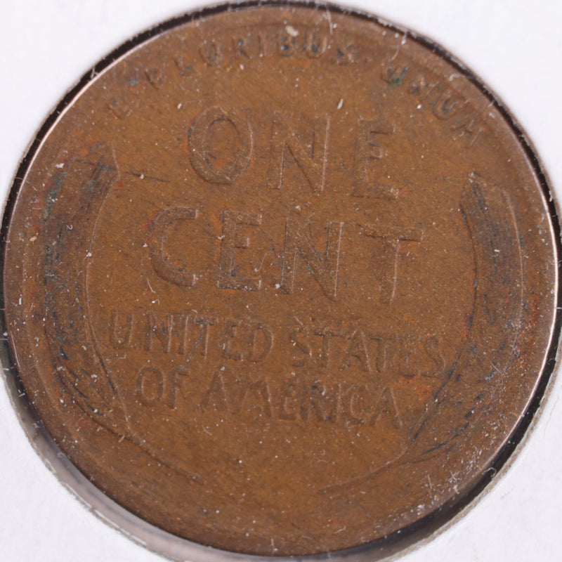 1918-S Lincoln Wheat Cent, Fine Circulated Coin, Store