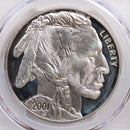 2001-P, $1 Buffalo Silver Commemorative, PCGS PR68, Store