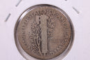 1925-D Mercury Silver Dime., Very Good, Store