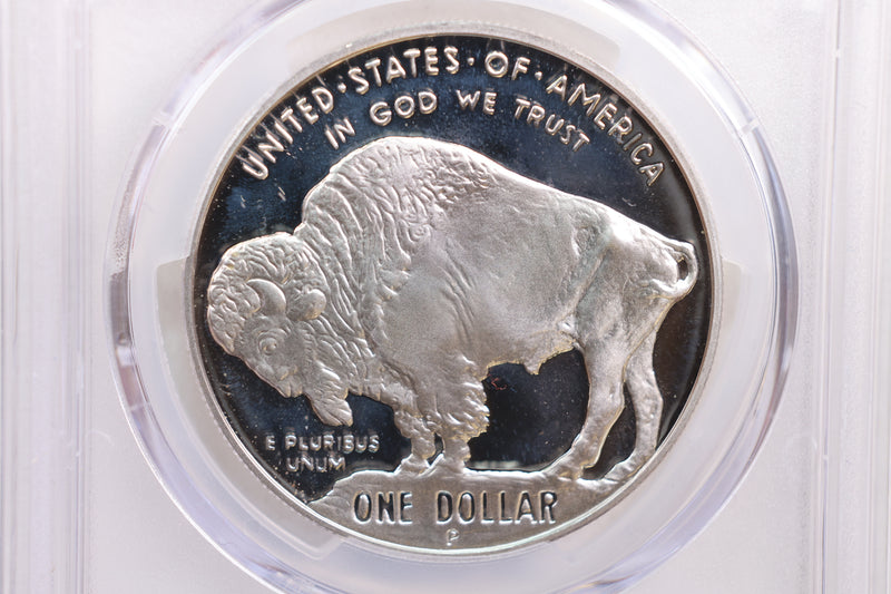 2001-P, $1 Buffalo Silver Commemorative, PCGS PR68, Store