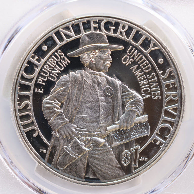 2015-P $1, U.S. Marshals Service, Silver Commemorative, PCGS PR-69.,  Store