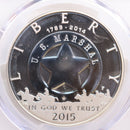 2015-P $1, U.S. Marshals Service, Silver Commemorative, PCGS PR-69.,  Store