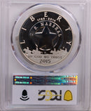 2015-P $1, U.S. Marshals Service, Silver Commemorative, PCGS PR-69.,  Store