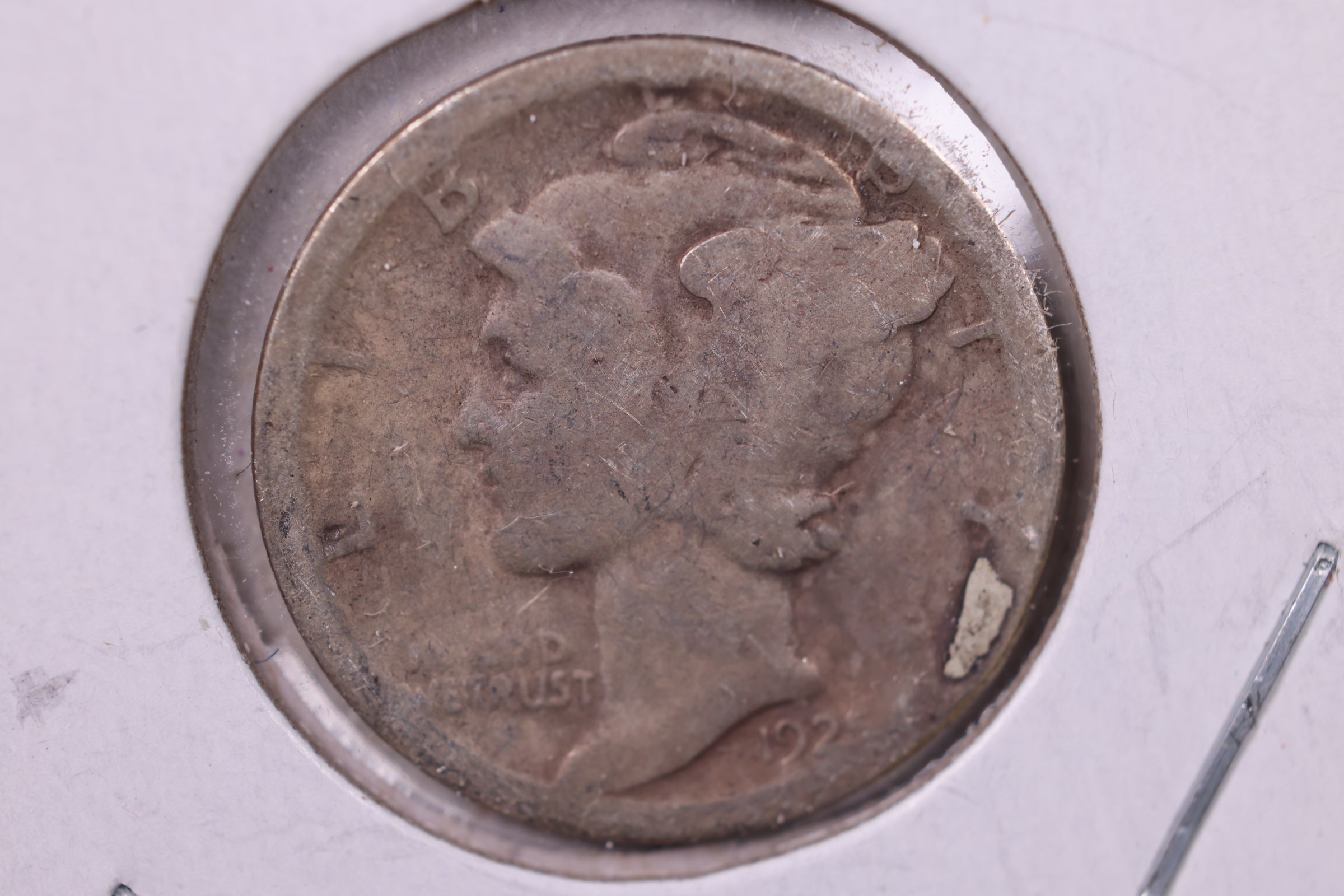 1925-D Mercury Silver Dime., Good, Store  #19878
