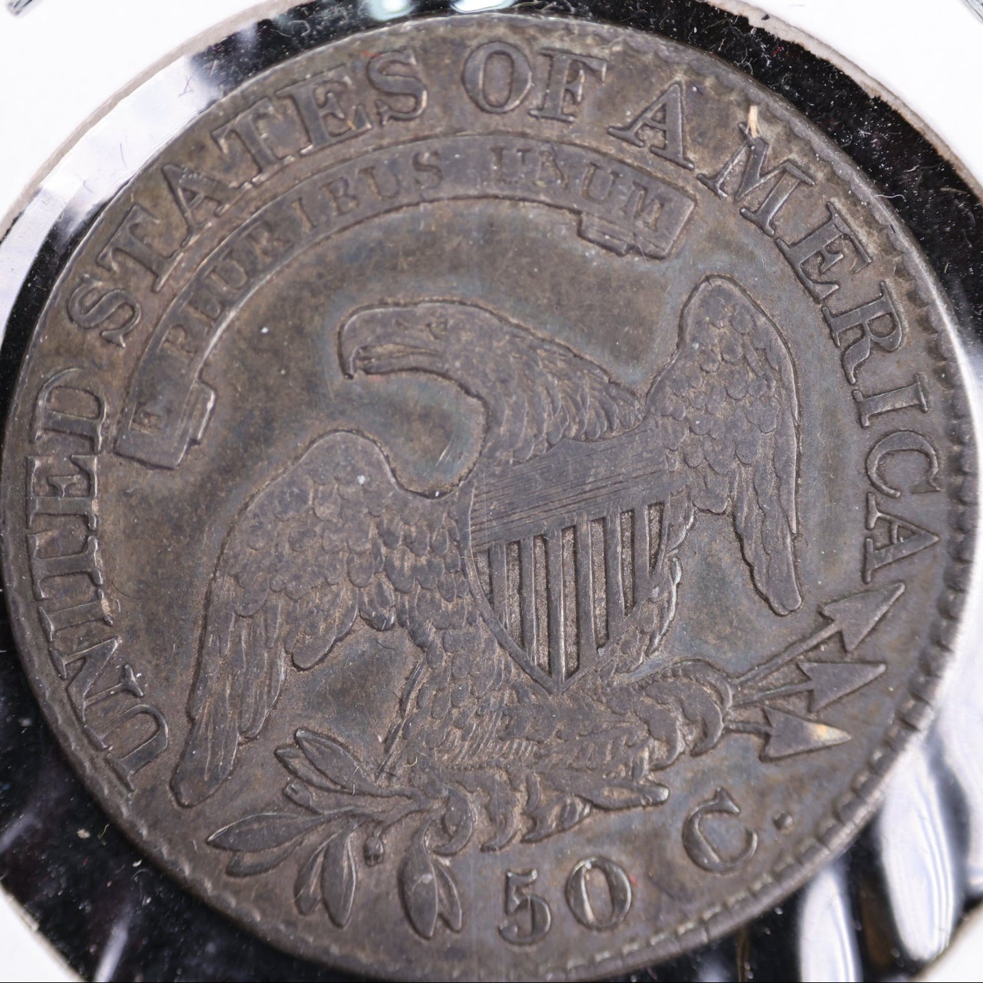 1826 Cap Bust Half Dollar, Extra Fine Circulated Coin. Store #HR1917