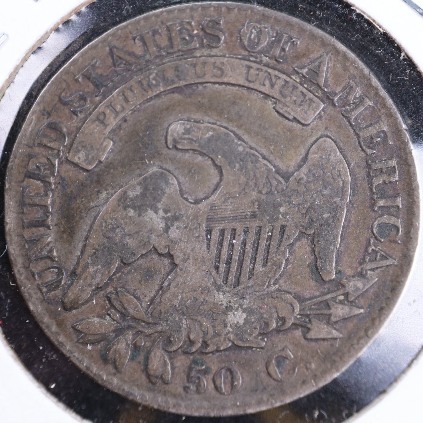 1826 Cap Bust Half Dollar, Extra Fine Circulated Coin, Store #HR1918