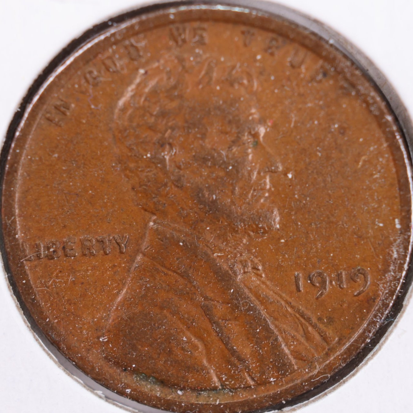 1919 Lincoln Wheat Cent, Extra Fine+ Circulated Coin, Store #CT0292