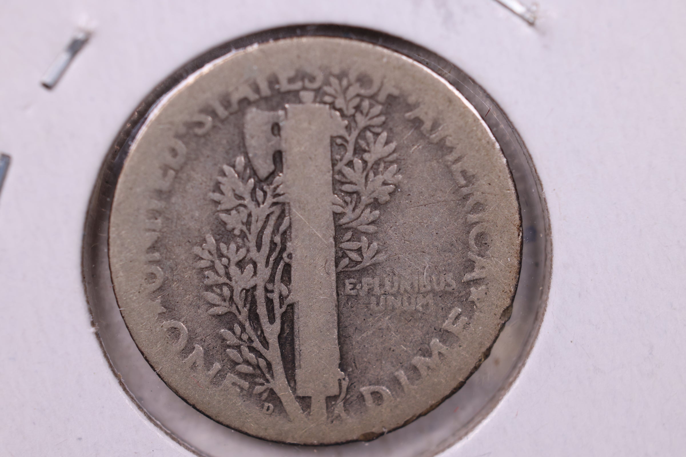 1925-D Mercury Silver Dime., Good, Store  #19879