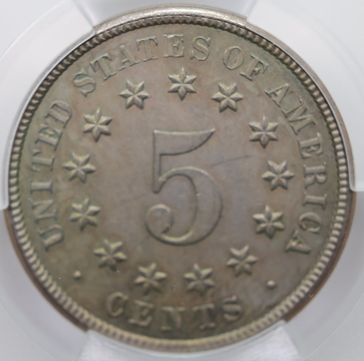 1879 Shield Nickel, Proof Strike, CAC PR-62, Uncirculated Coin, Store #NL009.