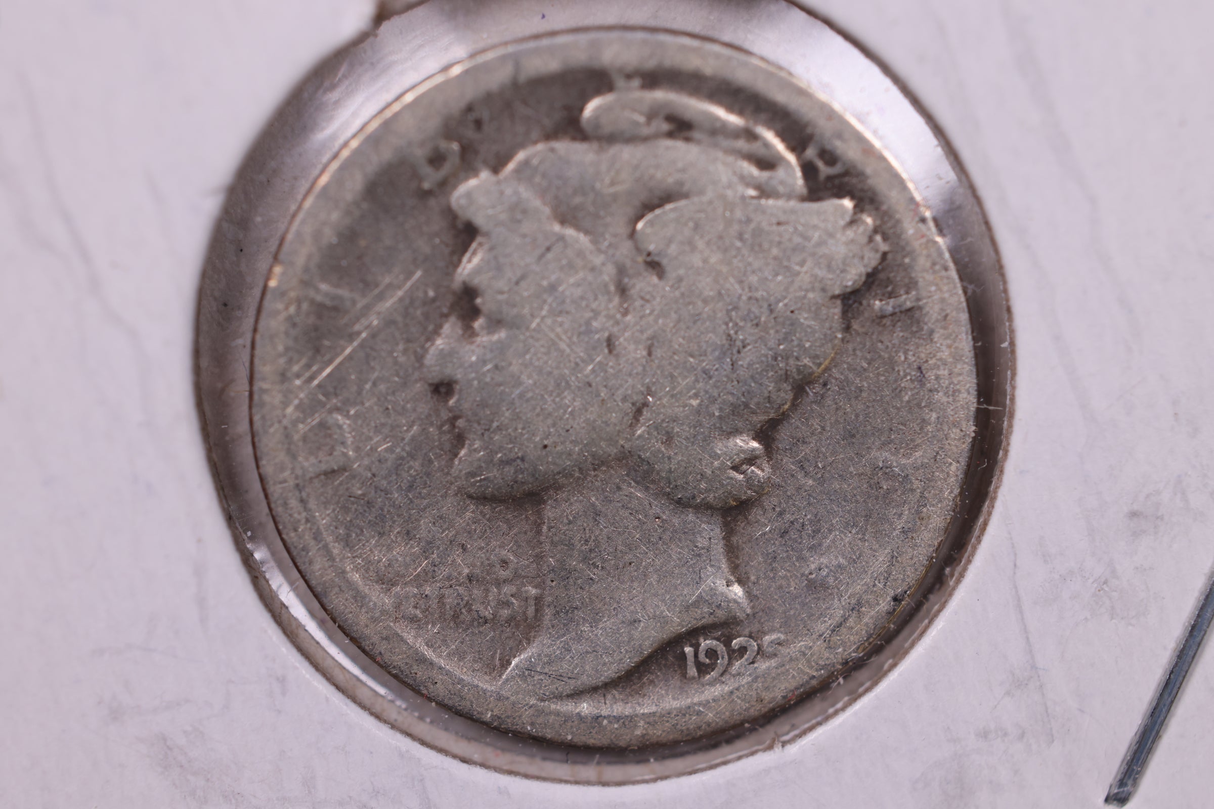 1925-D Mercury Silver Dime., Good, Store  #19879