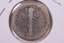 1925-D Mercury Silver Dime., Good, Store