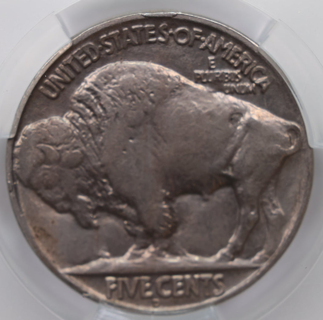 1918-D Buffalo Nickel, CAC Graded XF-45, Uncirculated Coin, Store #NL021.