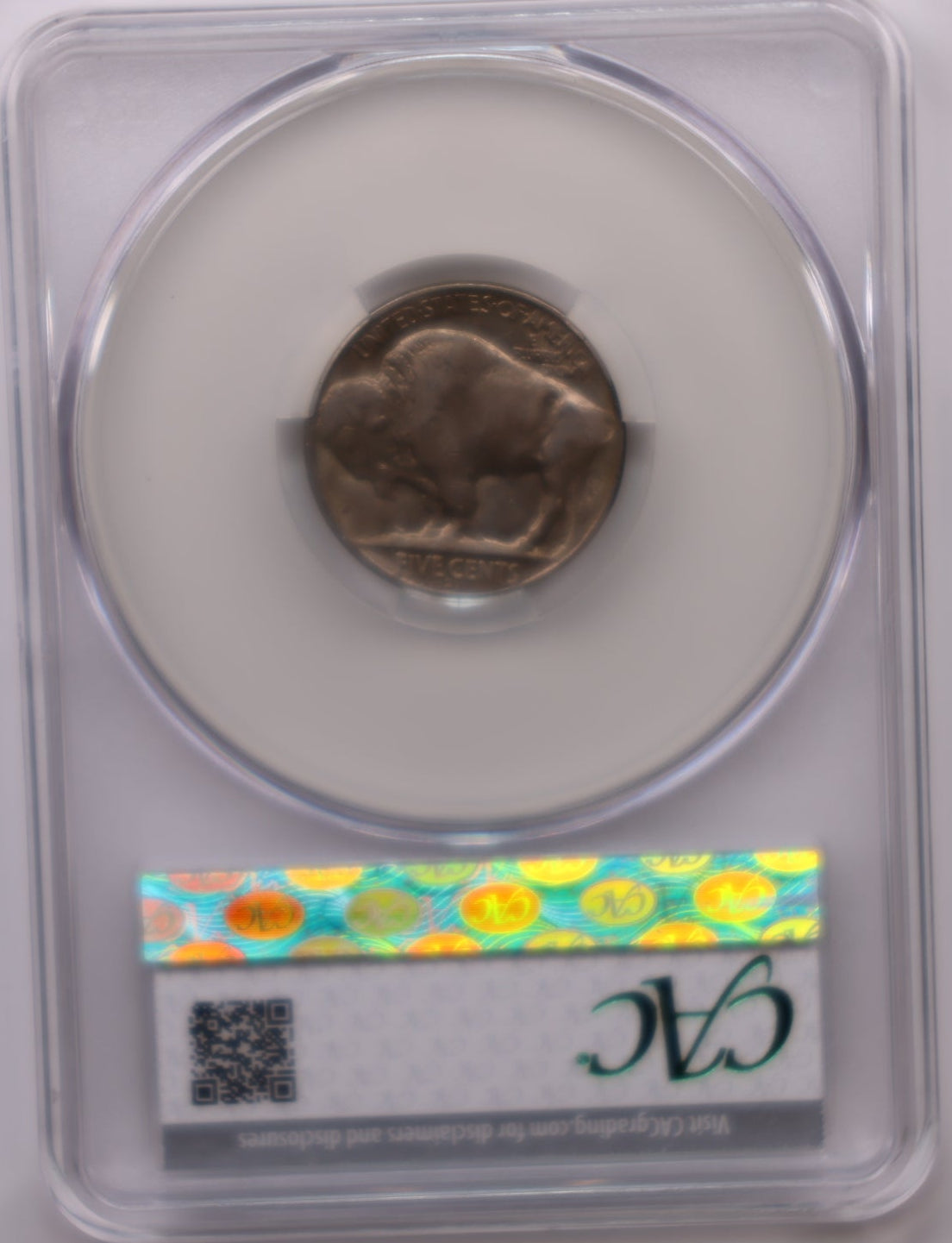 1925-S Buffalo Nickel, CAC Graded AU-55, Circulated Coin, Store #NL024.