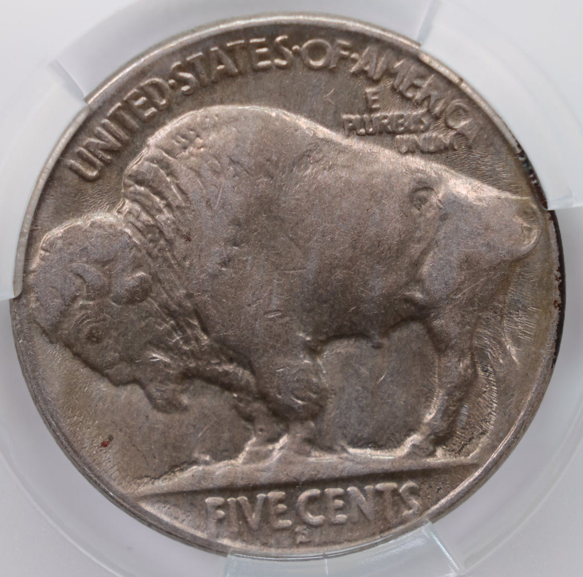 1925-S Buffalo Nickel, CAC Graded AU-55, Circulated Coin, Store #NL024.