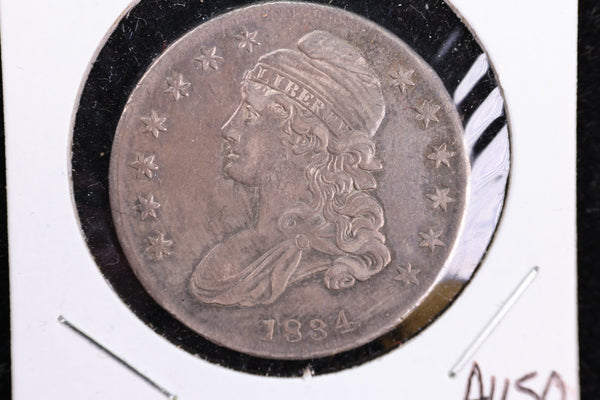 1834 Cap Bust Half Dollar, Affordable Collectible Coin. Store #230808069