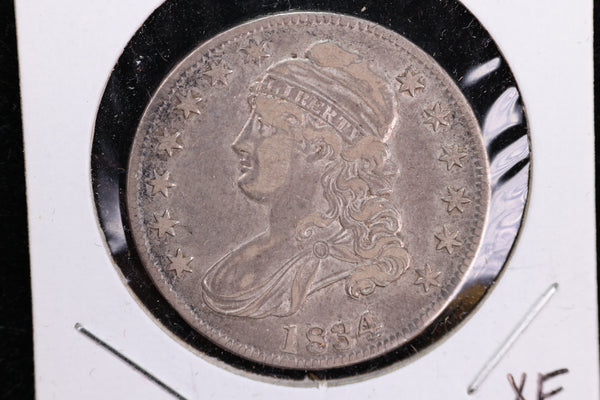 1834 Cap Bust Half Dollar, Affordable Collectible Coin. Store #230808071