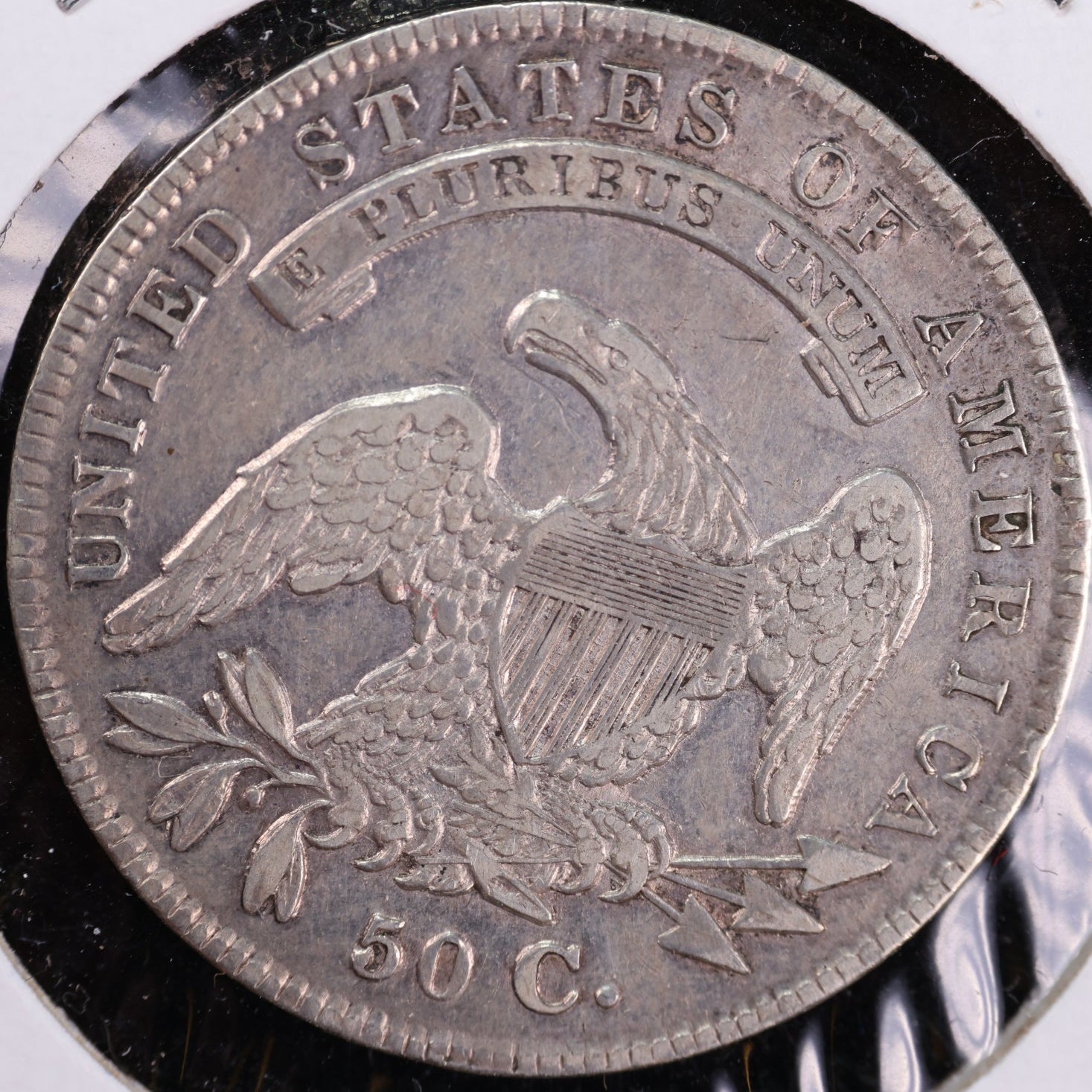 1834 Cap Bust Half Dollar, Extra Fine+ Circulated Coin, Store #HR1922