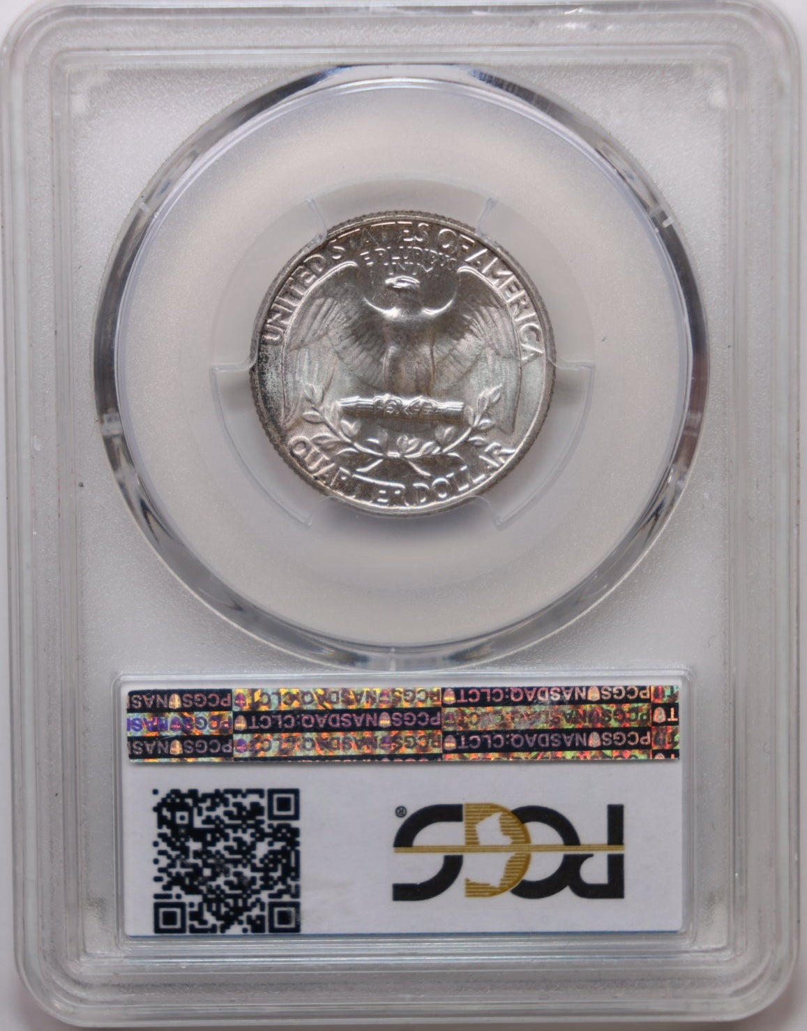 1943 Washington Silver Quarter, PCGS Graded MS-65, Store Sale #QR031.