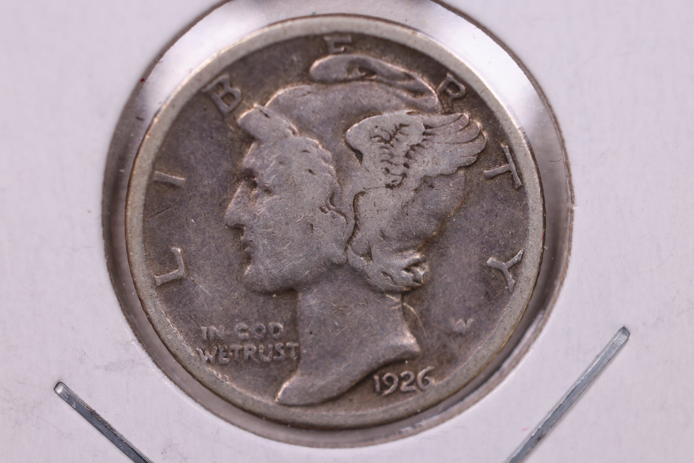 1926 Mercury Dime, Fine Circulated Coin, Store #19888