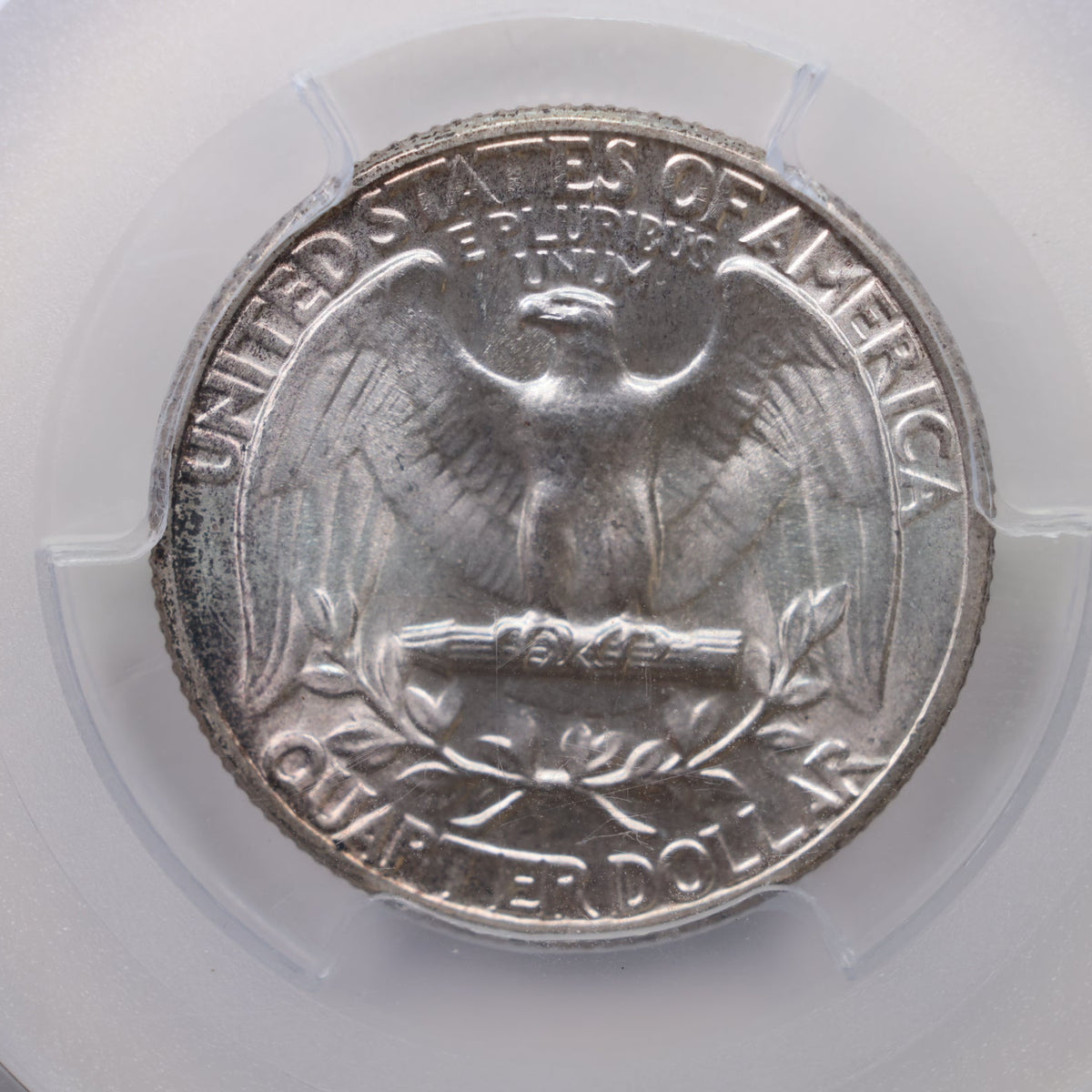 1943 Washington Silver Quarter, PCGS Graded MS-65, Store Sale #QR031.