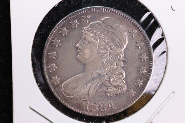 1834 Cap Bust Half Dollar, Affordable Collectible Coin. Store #230808076