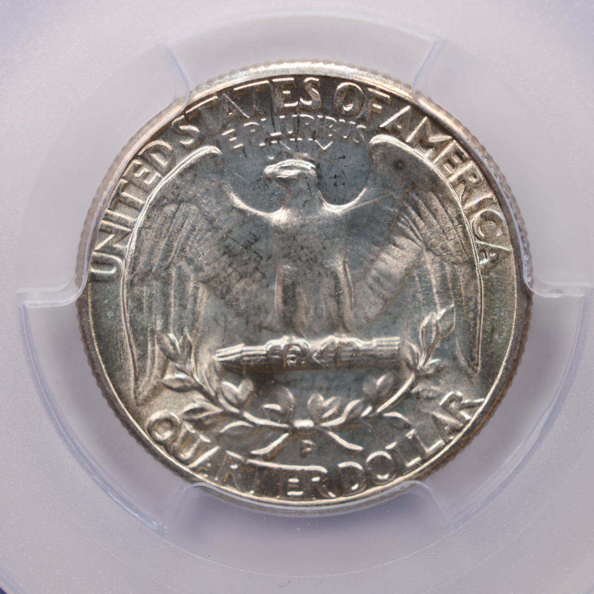 1943-D Washington Silver Quarter, PCGS Graded MS-64, Store Sale #QR032.