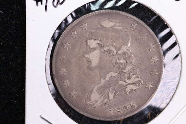 1835 Cap Bust Half Dollar, Affordable Collectible Coin. Store #230808078