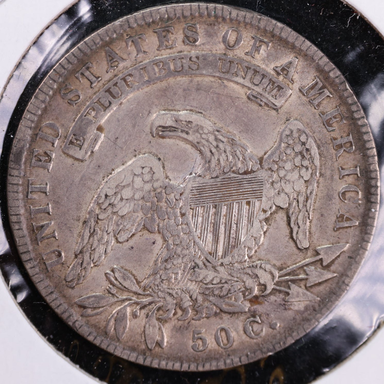 1835 Cap Bust Half Dollar, Extra Fine Circulated Coin. Store #HR1923