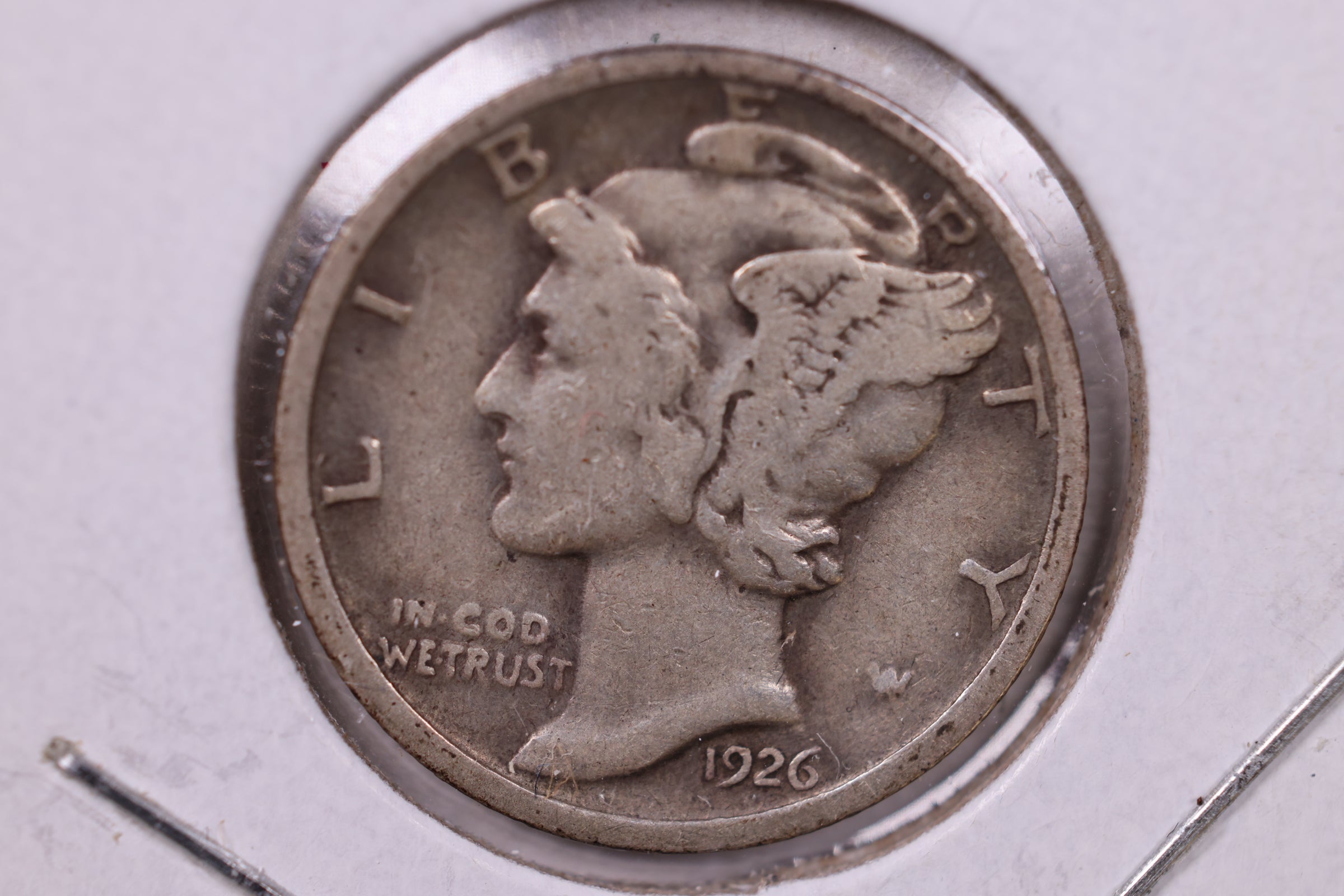 1926-D Mercury Silver Dime., Very Fine., Store  #19890