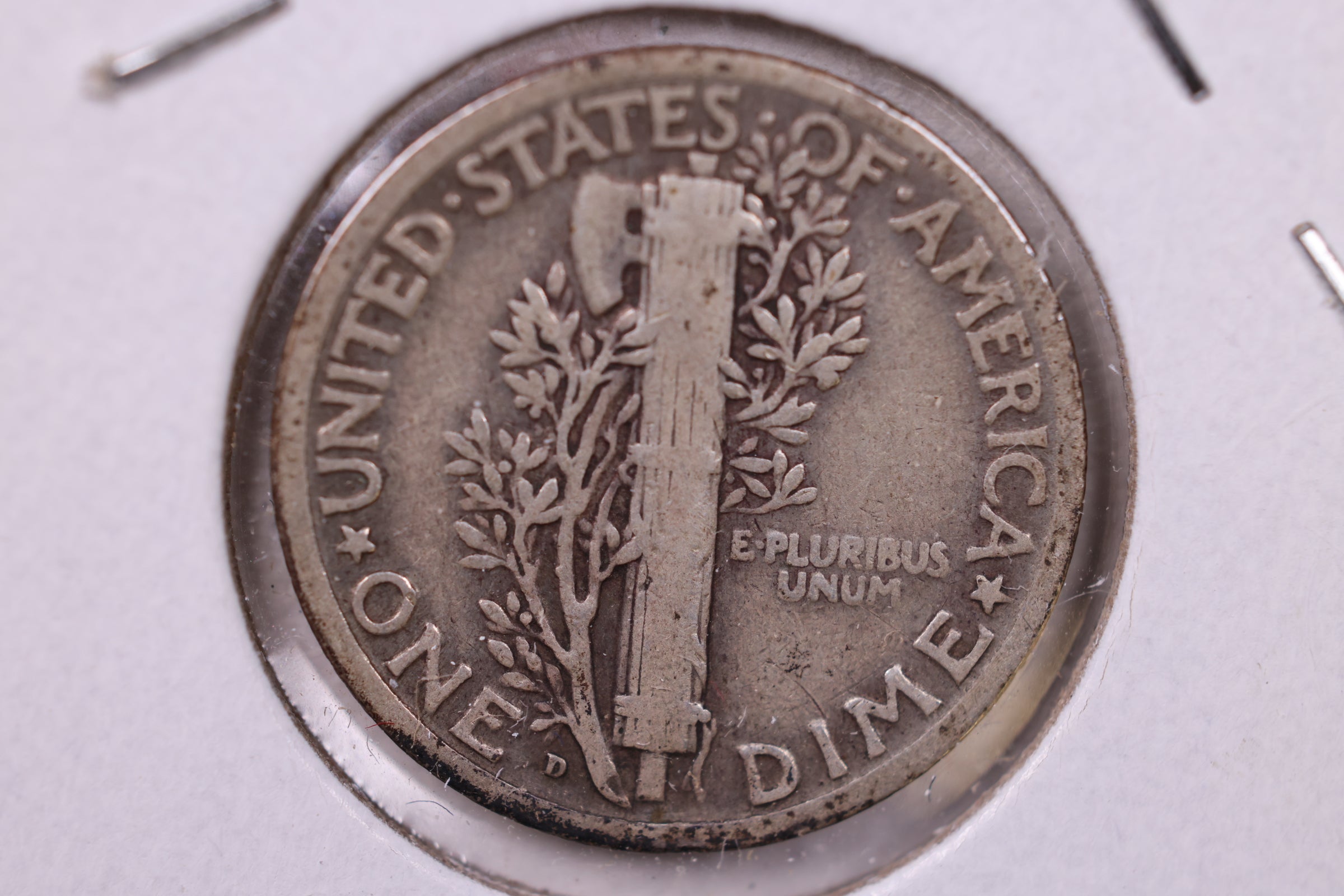 1926-D Mercury Silver Dime., Very Fine., Store  #19890