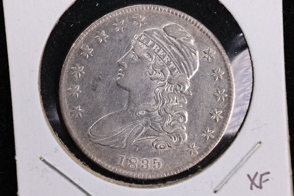 1835 Cap Bust Half Dollar, Affordable Collectible Coin. Store #230808081