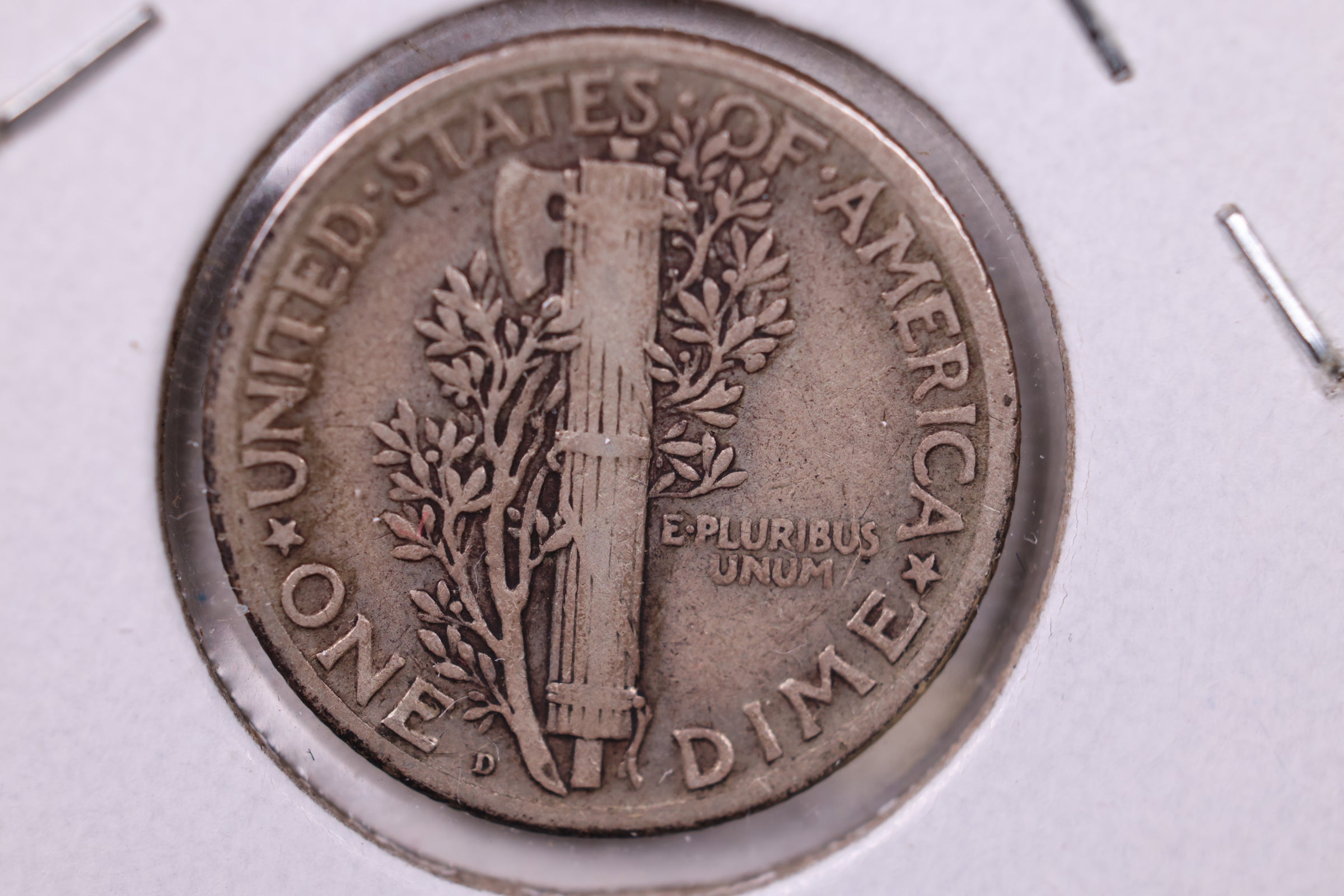 1926-D Mercury Silver Dime., Very Fine., Store  #19890