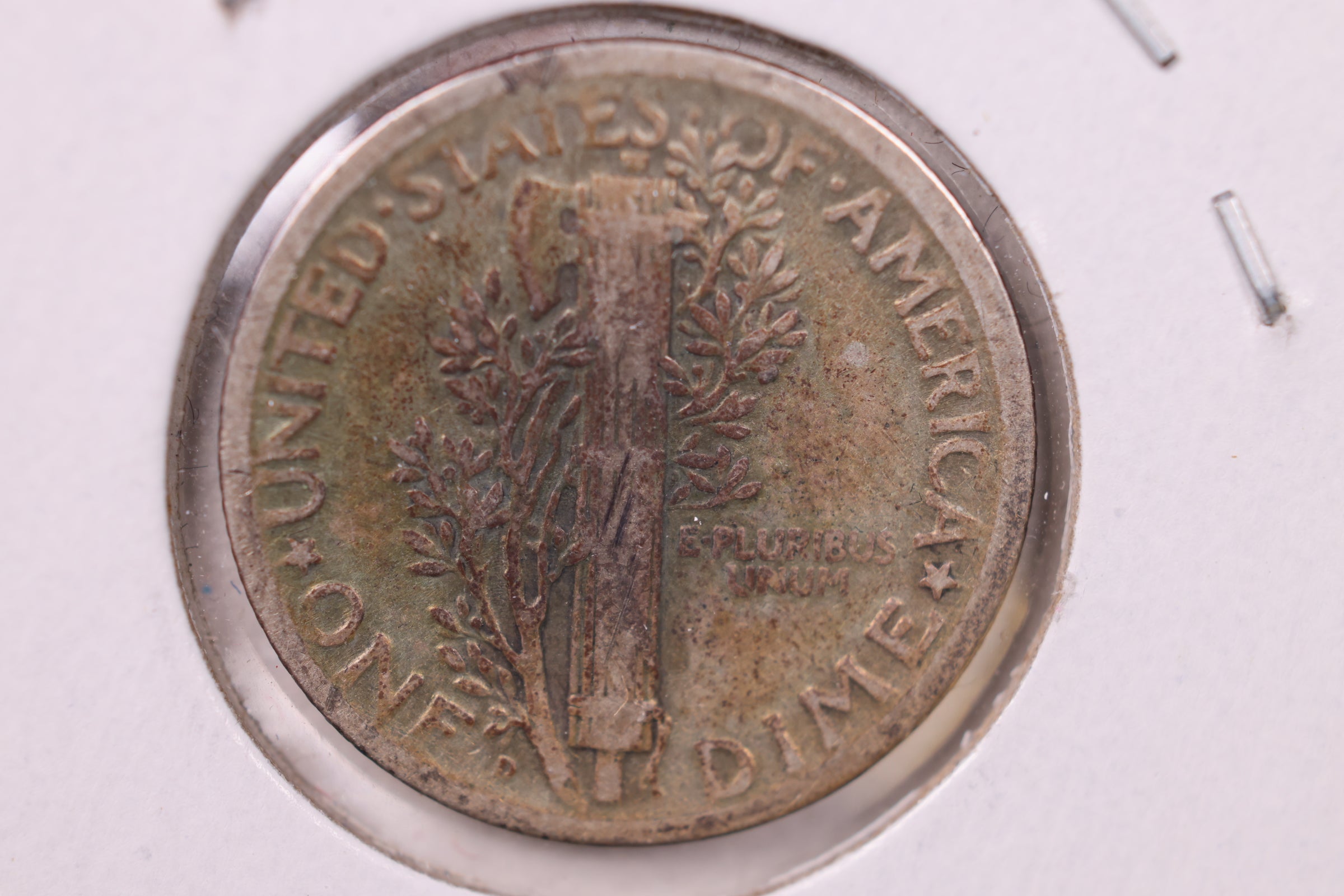 1926-D Mercury Silver Dime., Very Fine., Store  #19890
