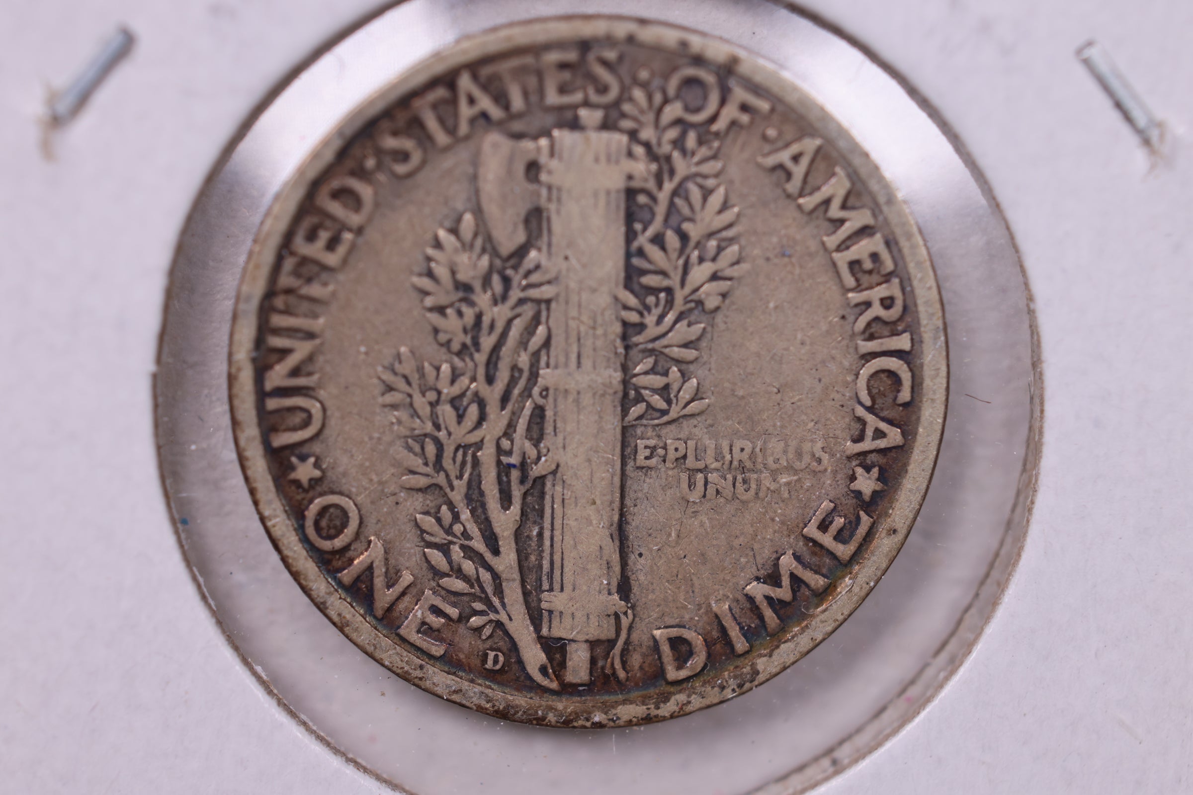 1926-D Mercury Silver Dime., Very Fine., Store  #19891