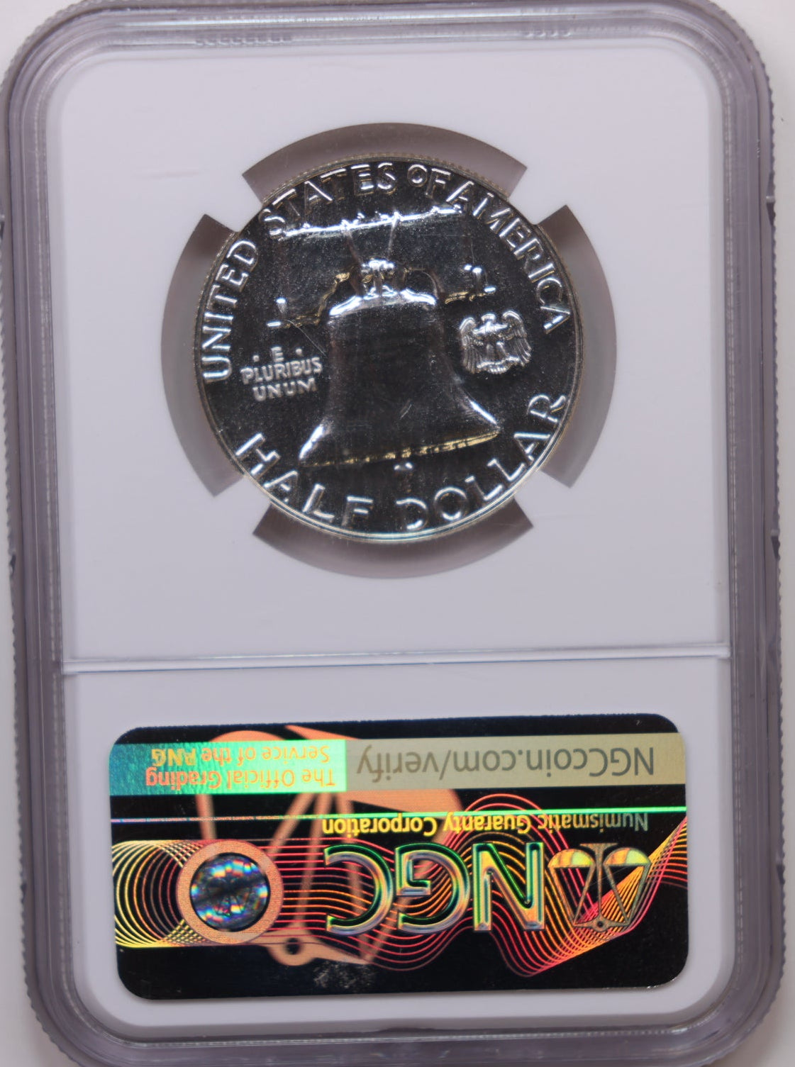 1961 Franklin Silver Half Dollar, NGC PF-67, Uncirculated Coin. Store #HR030.