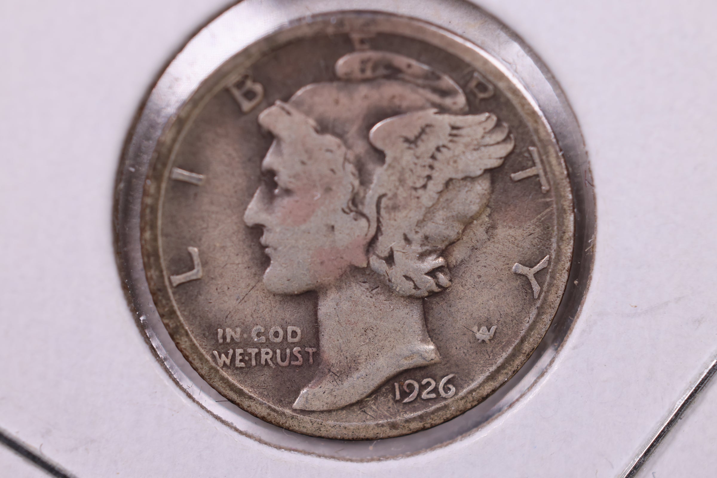 1926-D Mercury Silver Dime., Very Fine., Store  #19891