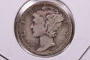 1926-D Mercury Silver Dime., Very Fine., Store