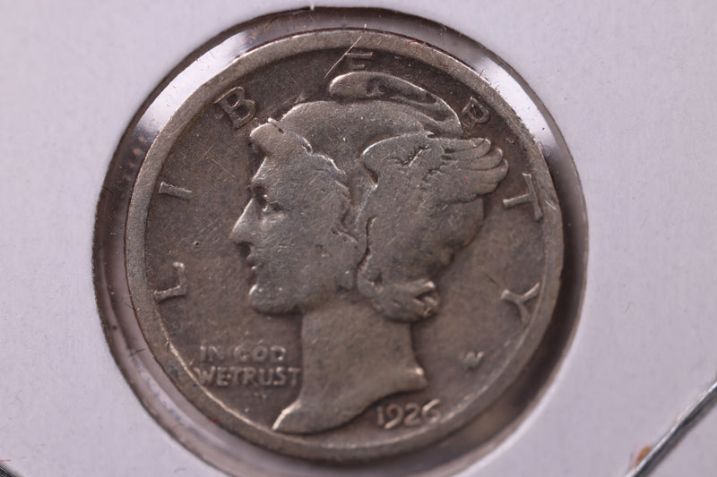 1926-S Mercury Silver Dime., Fine., Store