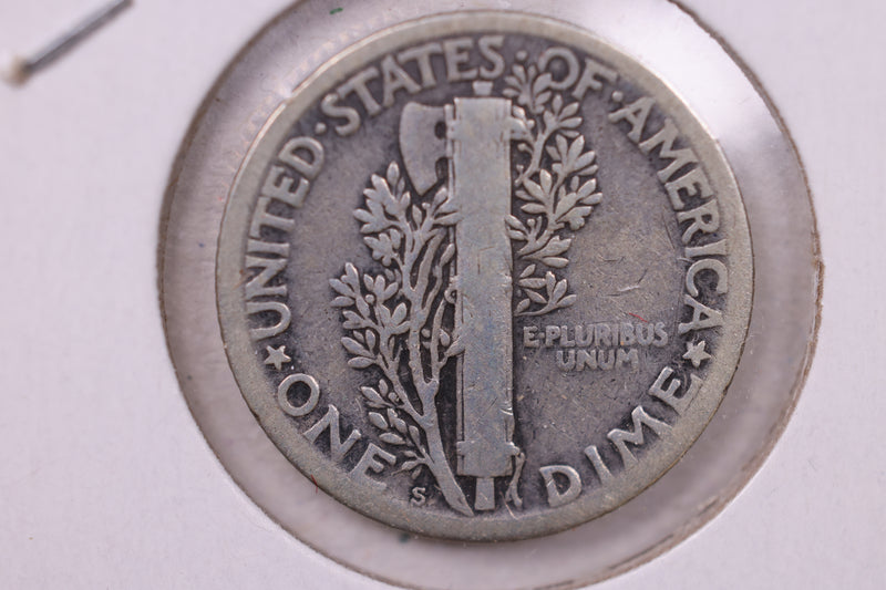 1926-S Mercury Silver Dime., Fine., Store