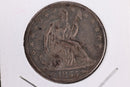 1855-O Liberty Seated Half Dollar, Affordable Circulated Coin. Store Sale