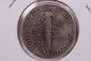 1927 Mercury Silver Dime., Very Fine., Store